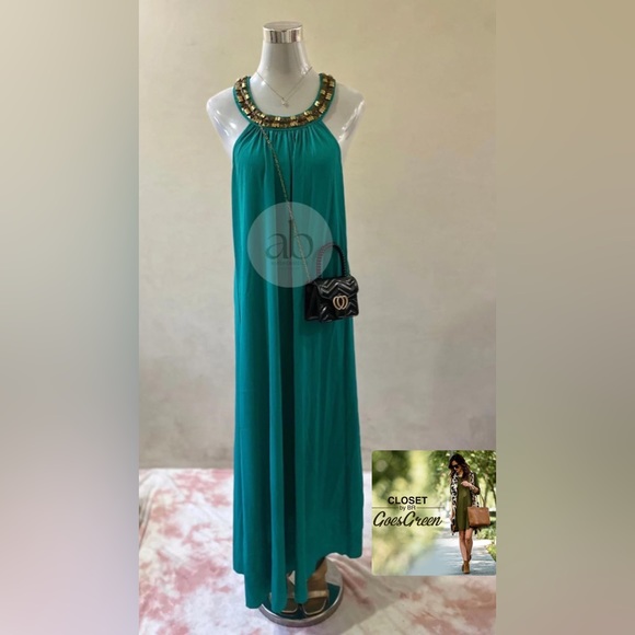 Crossroads Long Dress.Size - Will Fit M to L. - Picture 3 of 13